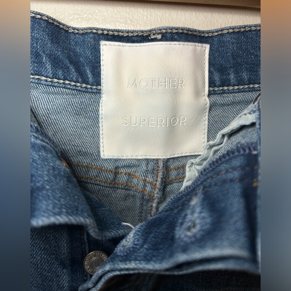 MOTHER Denim The Tomcat Mini Skirt Fray - Picture 10 of 16